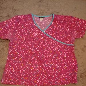 Cassandra nurse scrub top